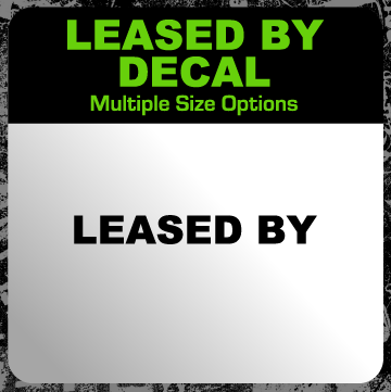 Leased By Decal