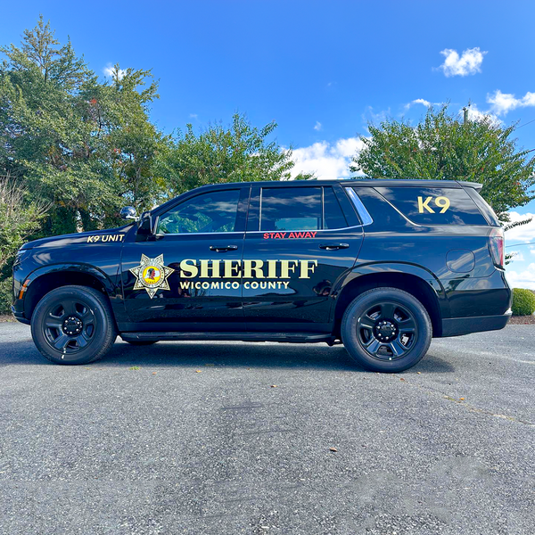 Wicomico County Sheriff's K9 Tahoe.png